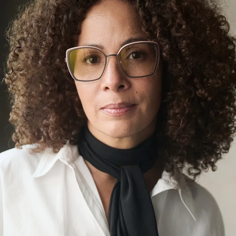 Dambåge från KunoQvist i brunt med tonade glas